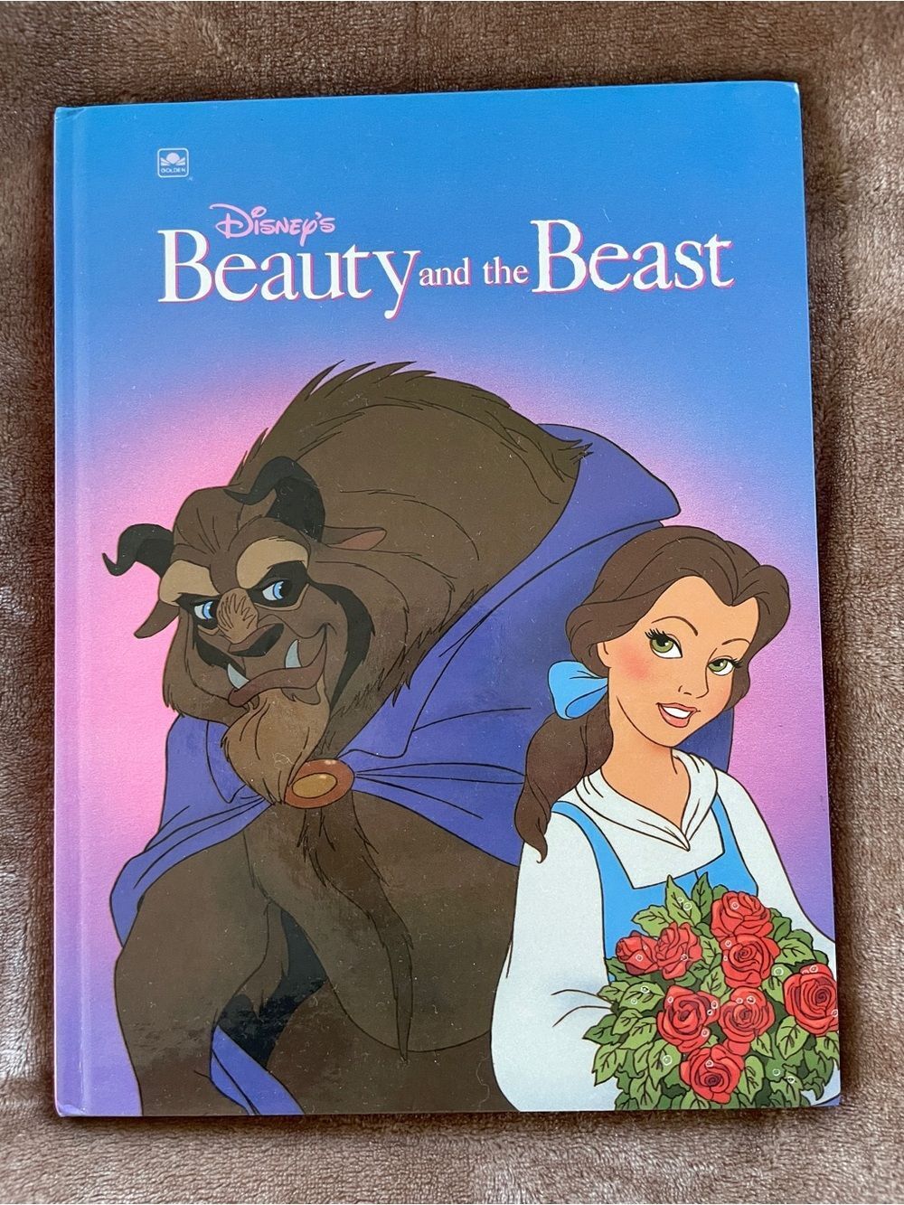 Disney's Beauty and the Beast Hardcover Book - Big Golden Book Picture